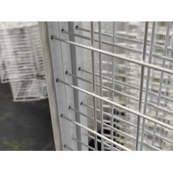 Сітка в рамі 2х0,5м. проф.15мм.(біла) без ніг